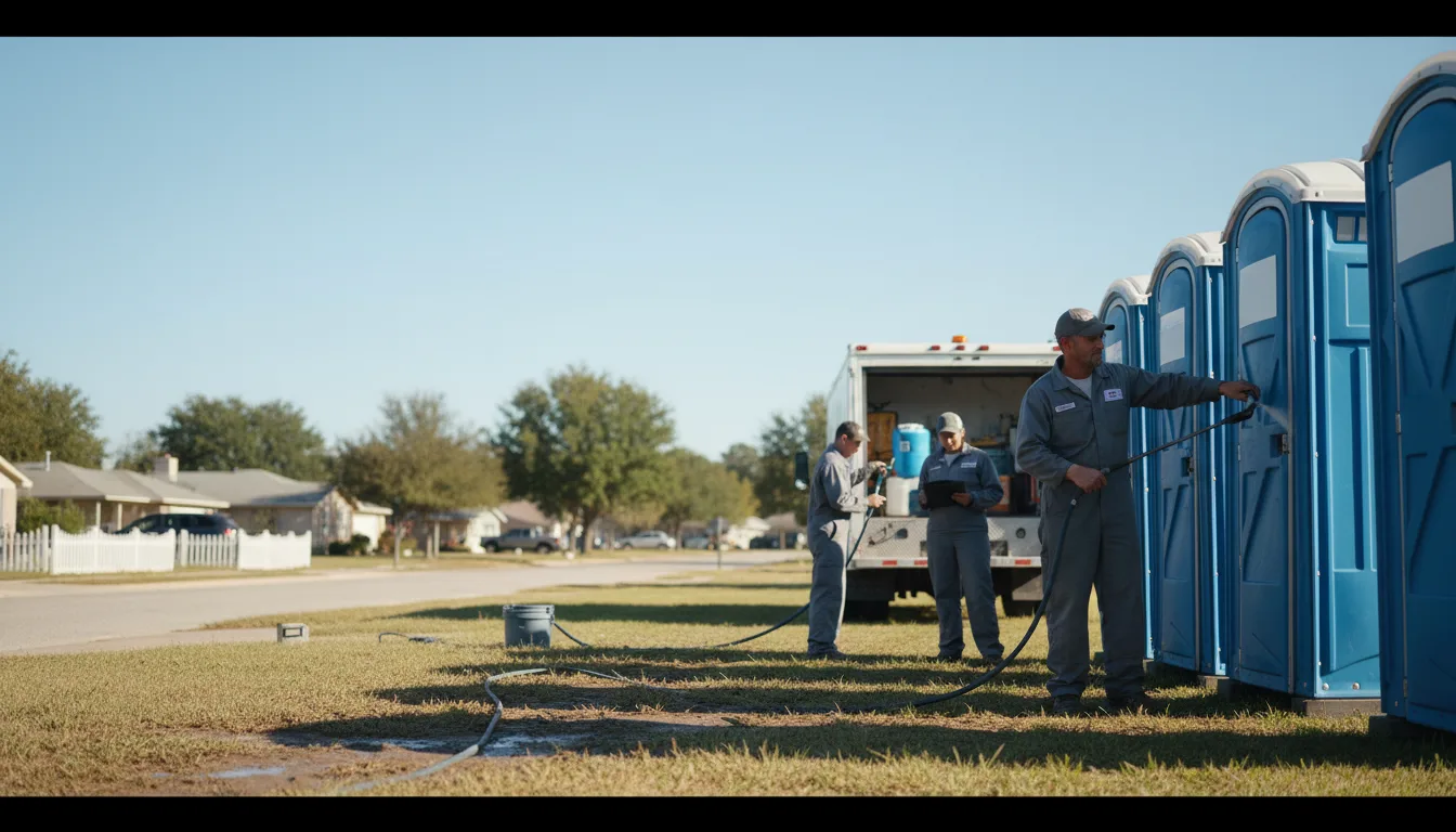 Long-Term Portable Toilet Rental in Waterloo, IL near me